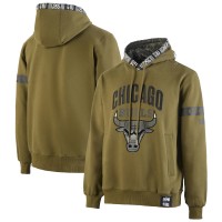 Толстовка Chicago Bulls NBA x Two Hype Olive Culture & Hoops Collection Premium
