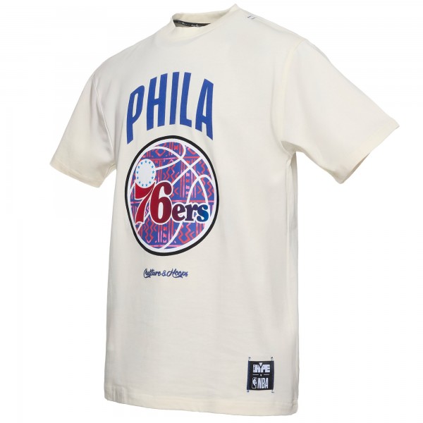 Philadelphia 76ers NBA x Two Hype Cream Culture & Hoops Collection Premium T-Shirt