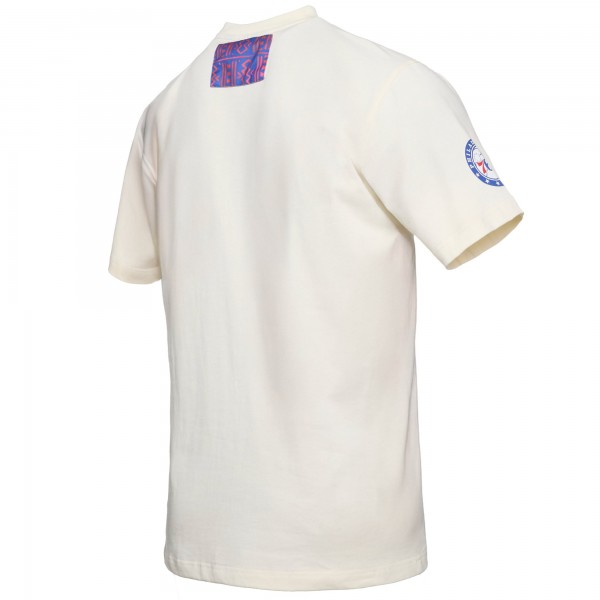 Philadelphia 76ers NBA x Two Hype Cream Culture & Hoops Collection Premium T-Shirt