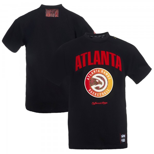 Футболка Atlanta Hawks NBA x Two Hype Black Culture & Hoops Collection Premium
