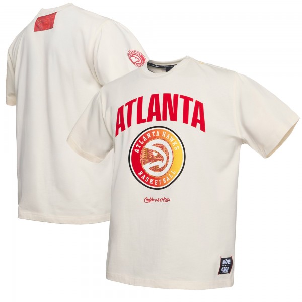 Футболка Atlanta Hawks NBA x Two Hype Cream Culture & Hoops Collection Premium
