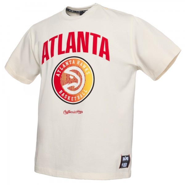 Футболка Atlanta Hawks NBA x Two Hype Cream Culture & Hoops Collection Premium