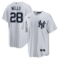 Игровая джерси New York Yankees Austin Wells Nike White Home Replica
