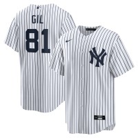 Игровая джерси New York Yankees Luis Gil Nike White Home Replica