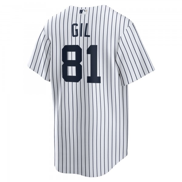 Игровая джерси New York Yankees Luis Gil Nike White Home Replica