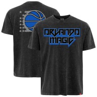 Футболка Unisex Orlando Magic Sportiqe Black Rock & Roll Collection Angus Premium Mineral Wash