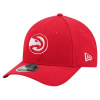 Бейсболка Atlanta Hawks New Era Red 9FORTY Stock M-Crown