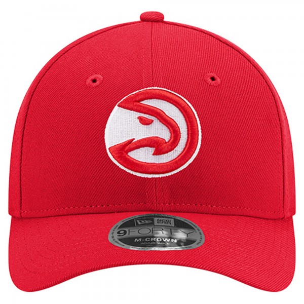 Бейсболка Atlanta Hawks New Era Red 9FORTY Stock M-Crown