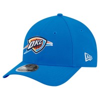 Бейсболка Oklahoma City Thunder New Era Blue 9FORTY Stock M-Crown