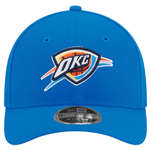 Бейсболка Oklahoma City Thunder New Era Blue 9FORTY Stock M-Crown