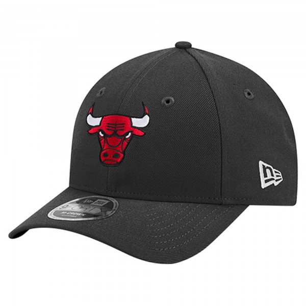 Бейсболка Chicago Bulls New Era Black 9FORTY Stock M-Crown