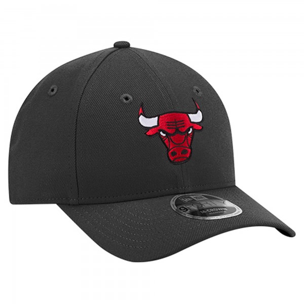 Бейсболка Chicago Bulls New Era Black 9FORTY Stock M-Crown
