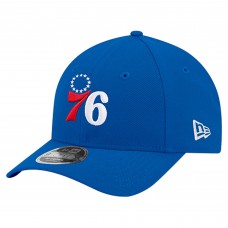 Бейсболка Philadelphia 76ers New Era Royal 9FORTY Stock M-Crown