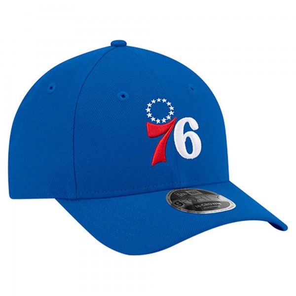 Бейсболка Philadelphia 76ers New Era Royal 9FORTY Stock M-Crown