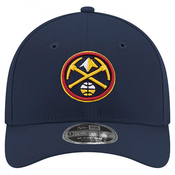 Бейсболка Denver Nuggets New Era Navy 9FORTY Stock M-Crown