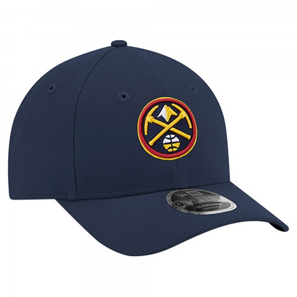 Бейсболка Denver Nuggets New Era Navy 9FORTY Stock M-Crown