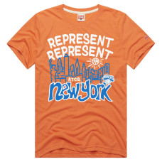 Футболка Homage New York Knicks Unisex Orange A Tribe Called Quest x NBA Represent Tri-Blend