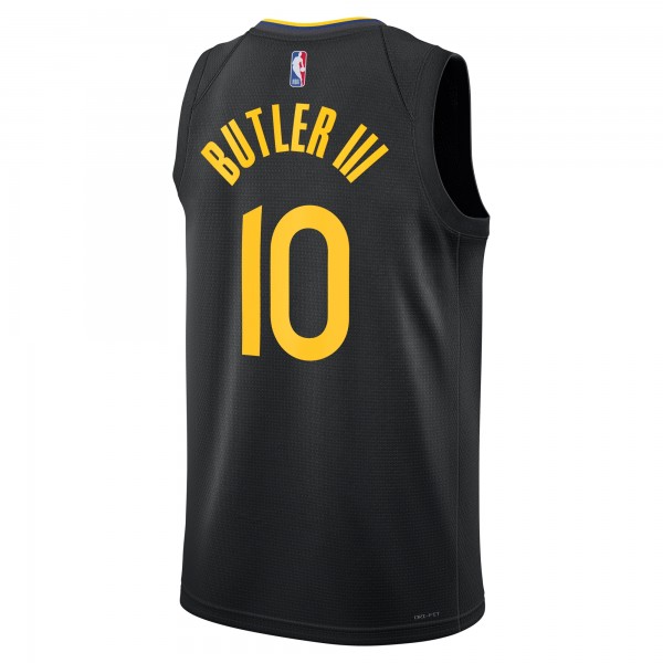 Джерси Unisex Golden State Warriors Jimmy Butler Jordan Brand Black Swingman - Statement Edition