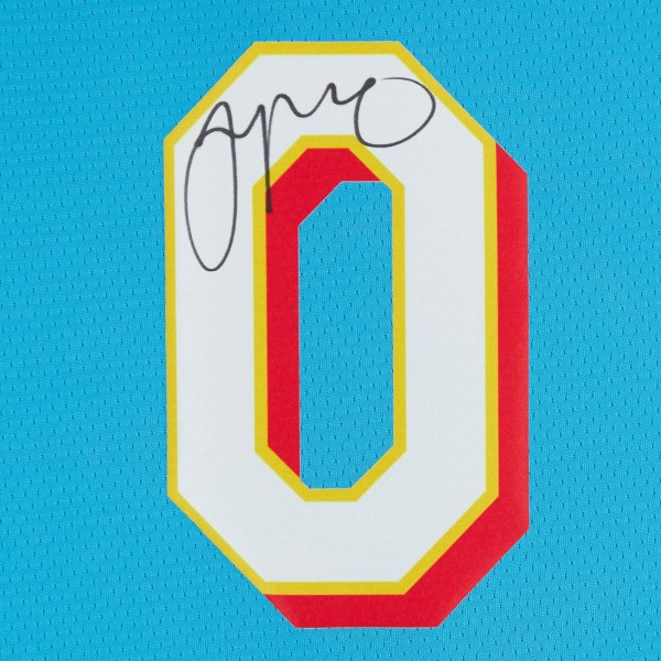 Jayson Tatum Boston Celtics Autographed Fanatics Authentic Light Blue Jordan Brand 2025 NBA All-Star Game Swingman Jersey