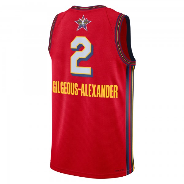 Джерси Unisex Shai Gilgeous-Alexander Nike Red 2025 NBA All-Star Game Swingman Player