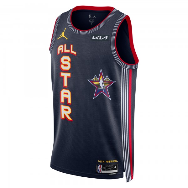 Джерси Unisex Jalen Brunson Nike Navy 2025 NBA All-Star Game Swingman Player