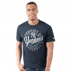 New York Yankees Starter Navy Prime Time Property Of T-Shirt