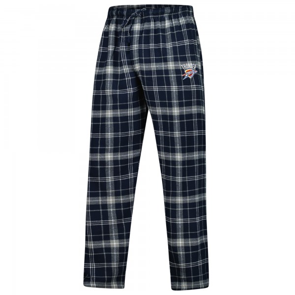 Oklahoma City Thunder Concepts Sport Navy/Gray Ultimate Plaid Flannel Pants