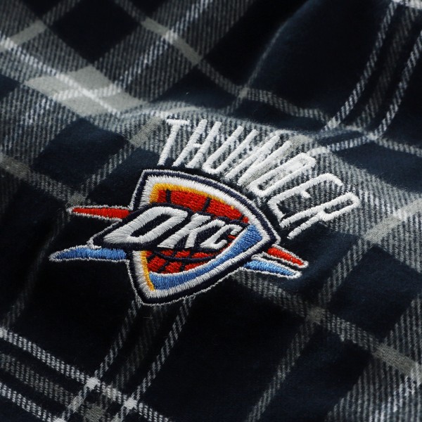 Oklahoma City Thunder Concepts Sport Navy/Gray Ultimate Plaid Flannel Pants