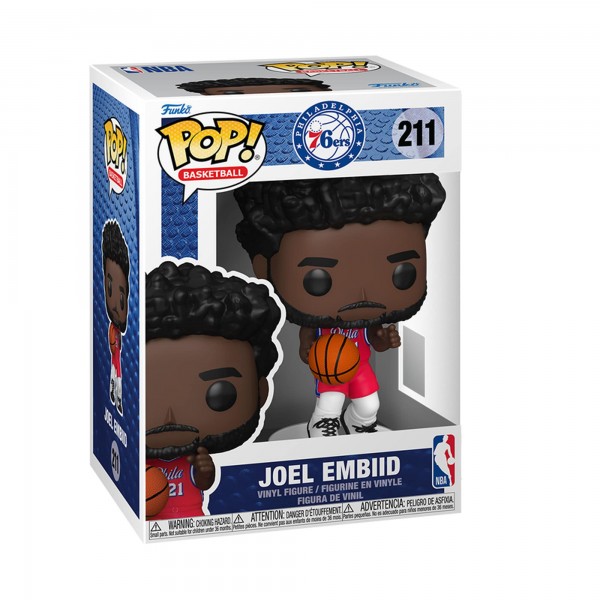 Philadelphia 76ers Joel Embiid Funko Pop! #211 Vinyl Figure