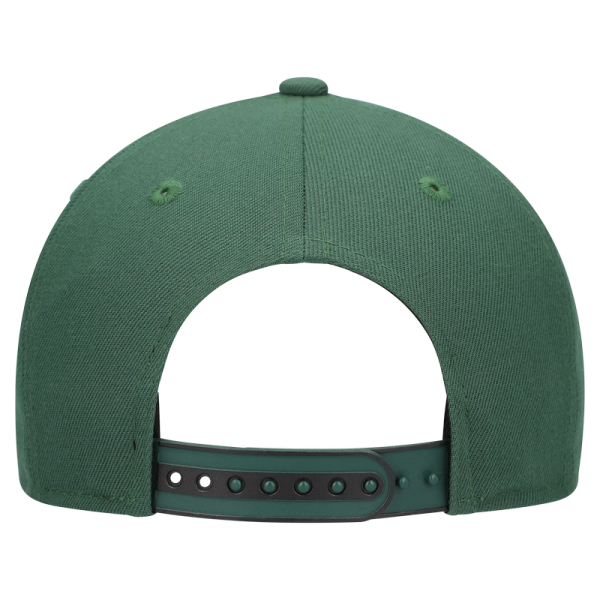 Подростковая Milwaukee Bucks New Era White/Hunter Green 2025 NBA Tip Off Split Panel 9FIFTY Snapback Hat