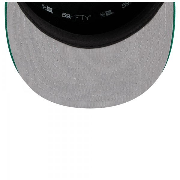 Бейсболка Boston Celtics New Era White/Kelly Green 2025 NBA Tip Off Split Panel 59FIFTY