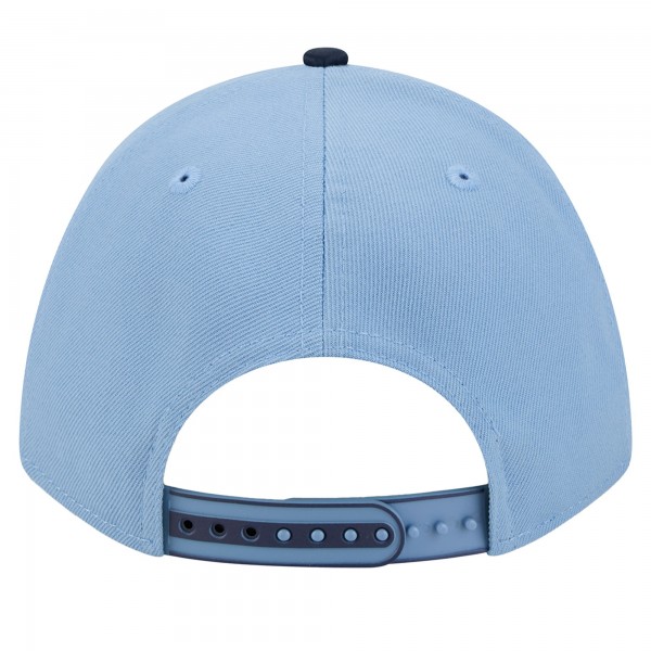 Бейсболка Memphis Grizzlies New Era White/Light Blue 2025 NBA Tip Off M-Crown A-Frame 9FORTY