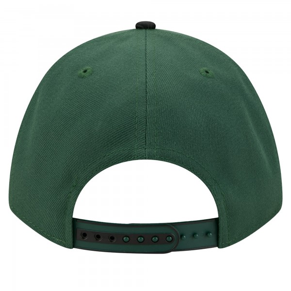 Бейсболка Milwaukee Bucks New Era White/Hunter Green 2025 NBA Tip Off M-Crown A-Frame 9FORTY