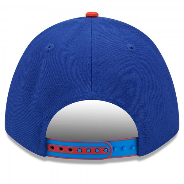 Бейсболка Oklahoma City Thunder New Era White/Blue 2025 NBA Tip Off M-Crown A-Frame 9FORTY