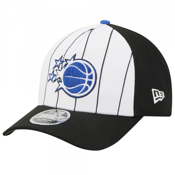 Бейсболка Orlando Magic New Era White/Blue 2025 NBA Tip Off M-Crown A-Frame 9FORTY