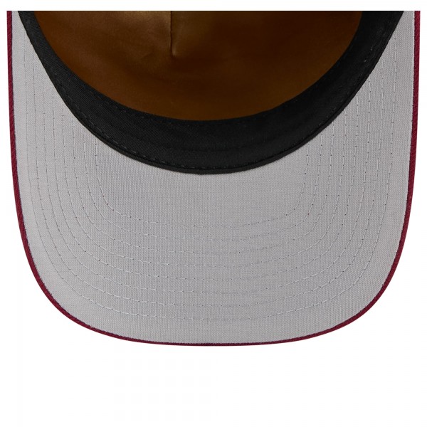 Бейсболка Cleveland Cavaliers New Era White/Wine 2025 NBA Tip Off M-Crown A-Frame 9FORTY
