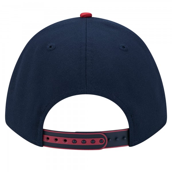 Бейсболка Denver Nuggets New Era White/Navy 2025 NBA Tip Off M-Crown A-Frame 9FORTY