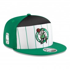 Бейсболка Boston Celtics New Era White/Kelly Green 2025 NBA Tip Off Split Panel 9FIFTY Snapback