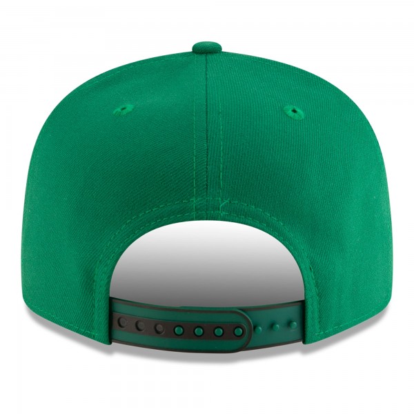 Бейсболка Boston Celtics New Era White/Kelly Green 2025 NBA Tip Off Split Panel 9FIFTY Snapback