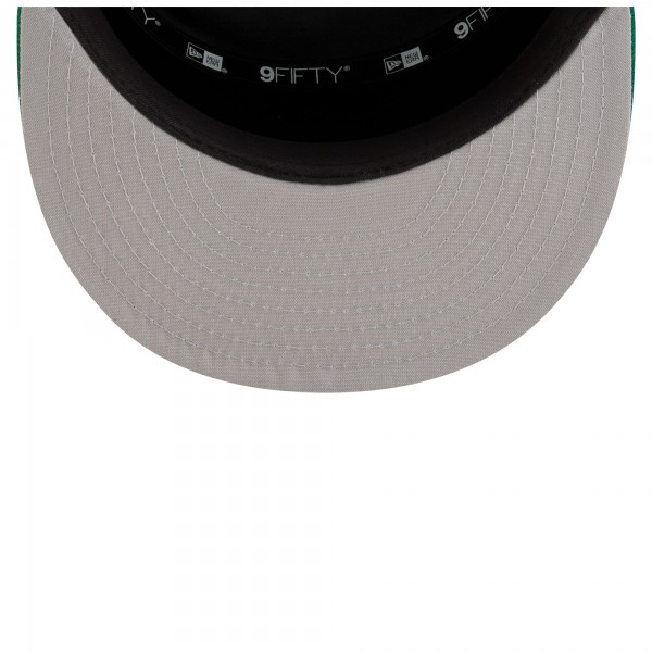 Бейсболка Boston Celtics New Era White/Kelly Green 2025 NBA Tip Off Split Panel 9FIFTY Snapback