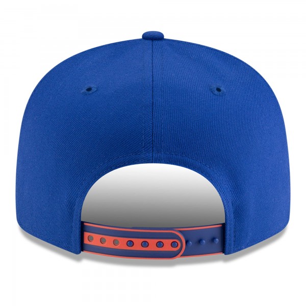 Бейсболка New York Knicks New Era White/Blue 2025 NBA Tip Off Split Panel 9FIFTY Snapback