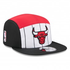 Бейсболка Chicago Bulls New Era White/Black 2025 NBA Tip Off Camper