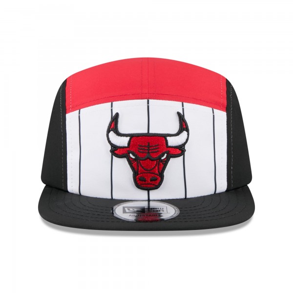 Бейсболка Chicago Bulls New Era White/Black 2025 NBA Tip Off Camper