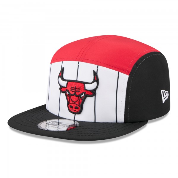 Бейсболка Chicago Bulls New Era White/Black 2025 NBA Tip Off Camper