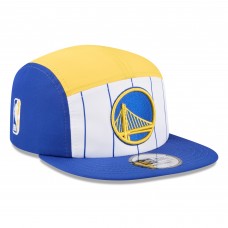 Бейсболка Golden State Warriors New Era White/Royal 2025 NBA Tip Off Camper