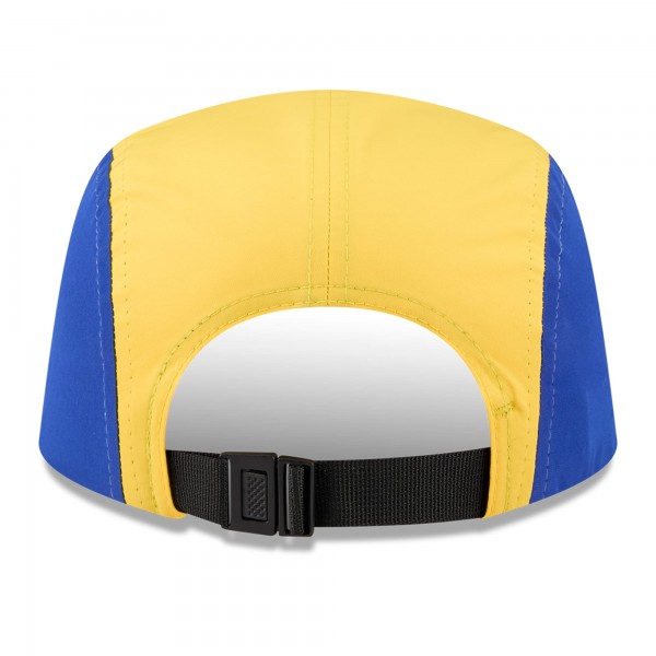 Бейсболка Golden State Warriors New Era White/Royal 2025 NBA Tip Off Camper