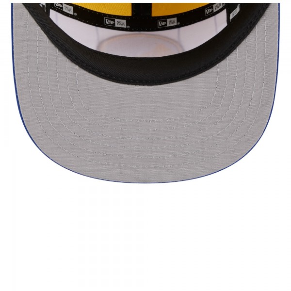 Бейсболка Golden State Warriors New Era White/Royal 2025 NBA Tip Off Camper