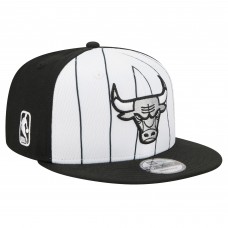 Бейсболка Chicago Bulls New Era White 2025 NBA Tip Off 9FIFTY Snapback