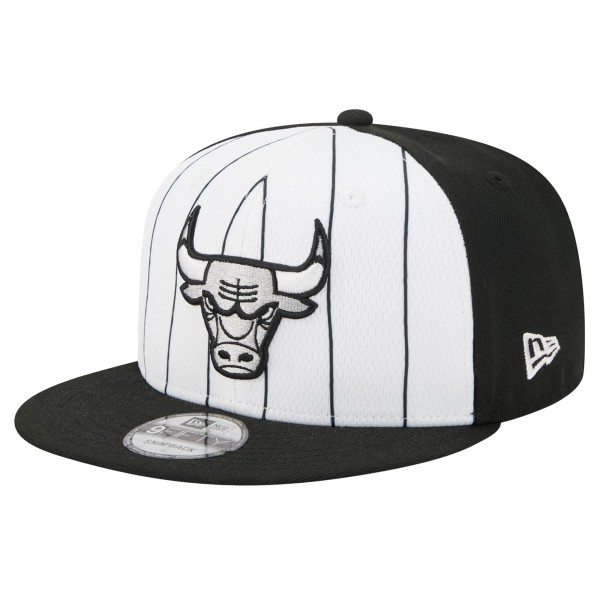 Бейсболка Chicago Bulls New Era White 2025 NBA Tip Off 9FIFTY Snapback