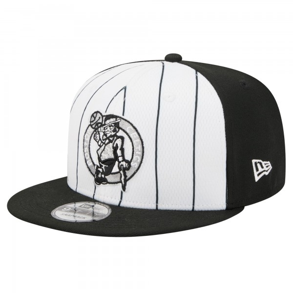 Бейсболка Boston Celtics New Era White 2025 NBA Tip Off 9FIFTY Snapback